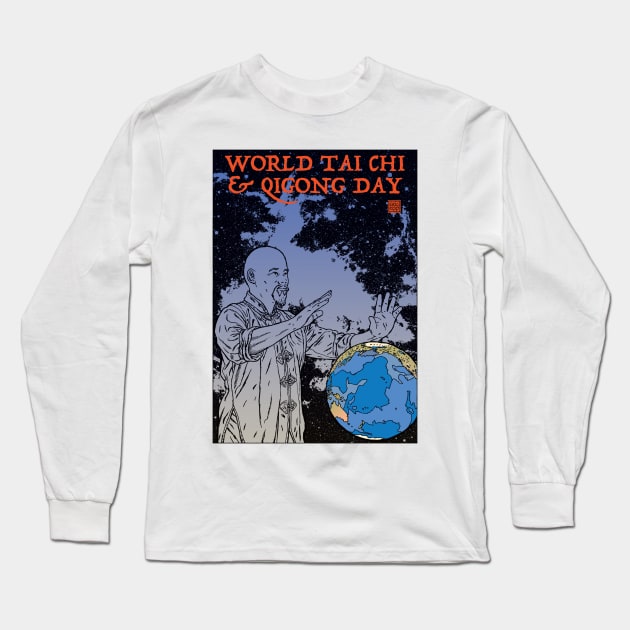 World Tai Chi & Qi Gong Day Long Sleeve T-Shirt by erickoo